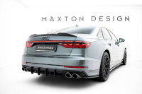 Maxton Design Rear extension Flaps Diffusor - Audi S8 D5 Facelift