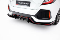 Maxton Design Street Pro Rear extension Flaps Diffusor - Honda Civic Sport Mk 10