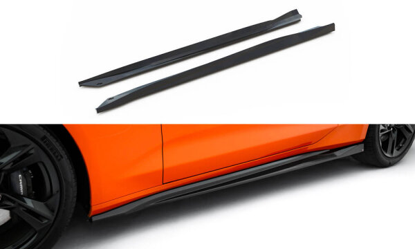 Maxton Design Side Skirts Diffusers V.2 - Chevrolet Camaro SS MK6 Facelift