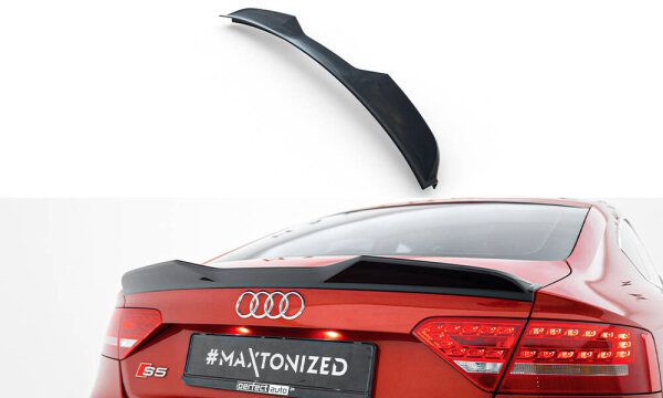 Maxton Design Heckspoiler Aufsatz Abrisskante - Audi A5 Sportback S-Line/ S5 8T/ 8T Facelift