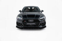 Maxton Design Street Pro Frontansatz + Flaps - Audi RS5 Coupe/ Sportback F5
