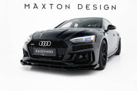 Maxton Design Street Pro Frontansatz + Flaps - Audi RS5 Coupe/ Sportback F5