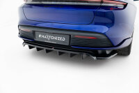 Maxton Design Rear extension Diffusor DTM Look - Porsche Taycan Turbo S MK1
