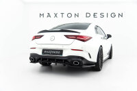 Maxton Design Heckansatz Diffusor DTM Look - Mercedes-AMG CLA 35/ 45 Coupe/ Shooting Brake C118 Facelift/ X118 Facelift