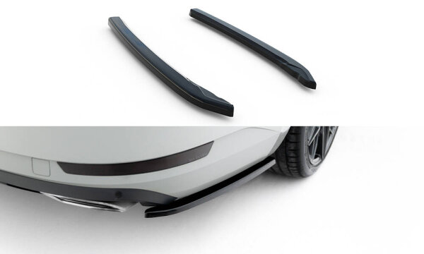 Maxton Design Rear extension Flaps Diffusor V.2 - Skoda Superb Liftback/ Combi MK3