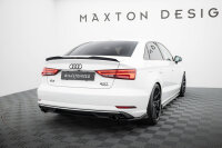 Maxton Design Heckansatz Flaps Diffusor V.1 - Audi A3 Limousine 8V Facelift