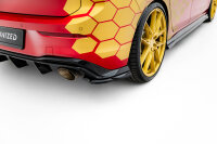 Maxton Design Rear extension Flaps Diffusor V.3 - VW Golf GTI Clubsport MK8 Facelift