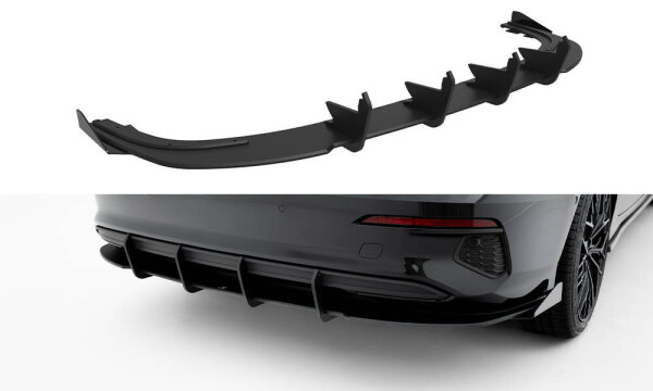 Maxton Design Street Pro Rear bumper + Flaps - Audi A3 Limousine 8Y