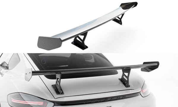 Maxton Design Carbon rear spoiler V.1 - Porsche 718 Cayman 982c