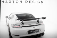 Maxton Design Carbon rear spoiler V.1 - Porsche 718 Cayman 982c