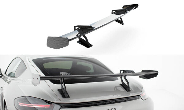 Maxton Design Carbon Heckspoiler Swan Neck V.2 - Porsche 718 Cayman 982c