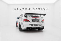 Maxton Design Carbon rear spoiler Swan Neck - BMW 1 M E82