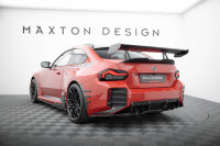 Maxton Design Carbon rear spoiler Swan Neck - BMW M2 G87