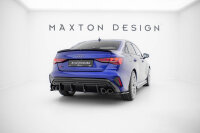 Maxton Design Rear extension Flaps Diffusor V.3 - Audi S3...