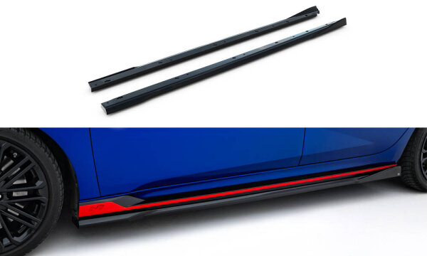 Maxton Design Side Skirts Diffusers - Hyundai Elantra N MK7