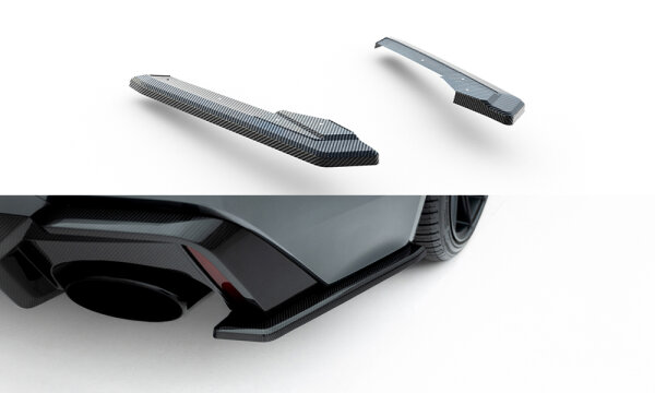 Maxton Design Prepreg Carbon Heckansatz Flaps Diffusor - Audi RS7 C8