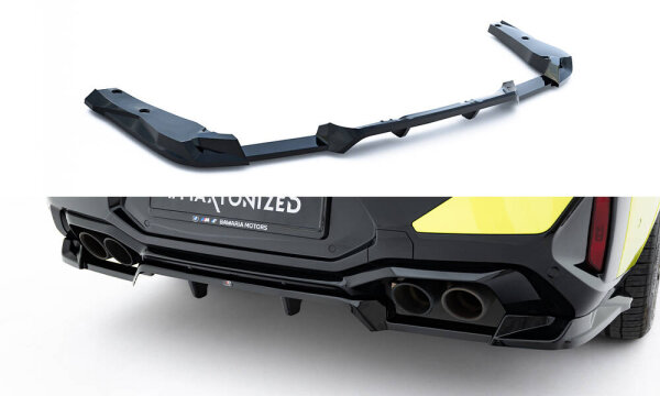 Maxton Design Heckansatz Diffusor DTM Look - BMW X4M F98 Facelift