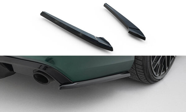 Maxton Design Heckansatz Flaps Diffusor V.3 - Audi A6 S-line Avant C7