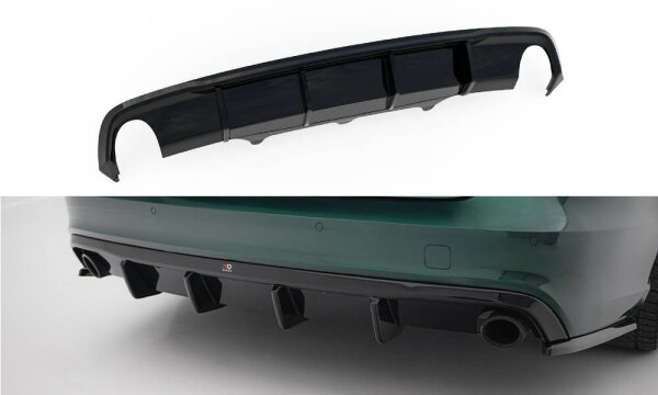 Maxton Design Heckansatz Diffusor - Audi A6 S-line Avant C7