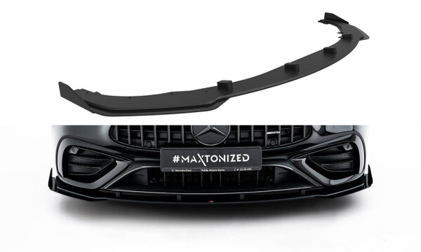 Maxton Design Street Pro Frontansatz + Flaps - Mercedes-AMG CLE 53 C236