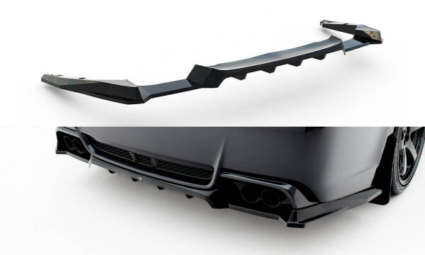 Maxton Design Rear extension Diffusor DTM Look - Subaru Impreza WRX STI MK3 Facelift