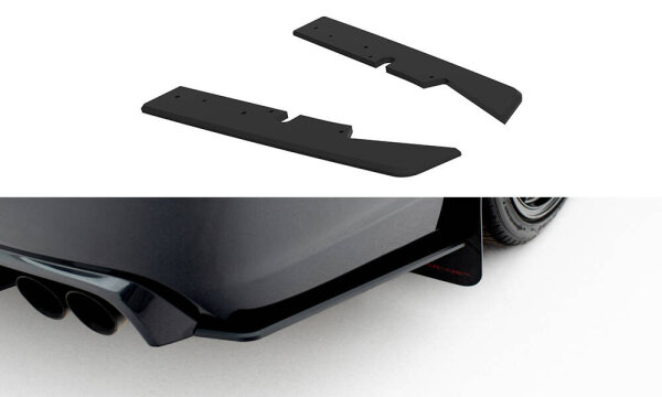 Maxton Design Street Pro Heckansatz Flaps Diffusor - Subaru Impreza WRX STI MK3 Facelift