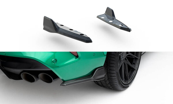 Maxton Design Prepreg Carbon Rear extension Flaps Diffusor - BMW X5 M F95 Facelift