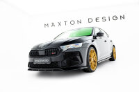 Maxton Design Front extension V.1 - Skoda Octavia RS Liftback/ Combi MK4 Facelift