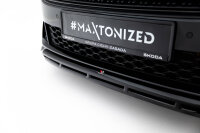 Maxton Design Front extension V.1 - Skoda Octavia RS Liftback/ Combi MK4 Facelift