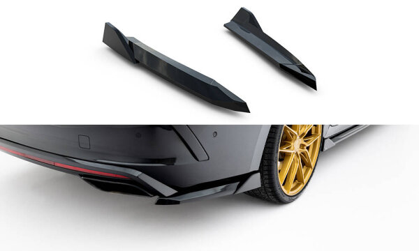 Maxton Design Rear extension Flaps Diffusor V.6 - Skoda Octavia RS Liftback/ Combi MK4/ MK4 Facelift