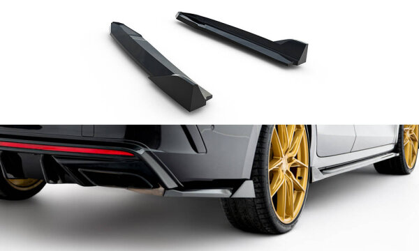 Maxton Design Rear extension Flaps Diffusor V.8 - Skoda Octavia RS Liftback/ Combi MK4