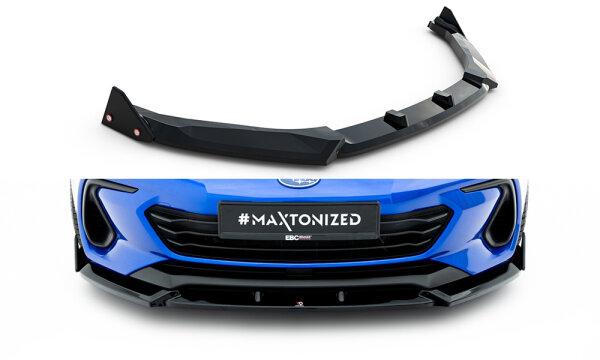 Maxton Design Front Ansatz V.1 + Flaps - Subaru BRZ MK2