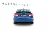 Maxton Design Heckansatz Diffusor - Audi A3 Limousine 8V