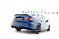 Maxton Design Rear extension Flaps Diffusor - Audi A3...
