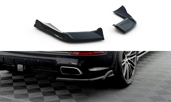 Maxton Design Heckansatz Flaps Diffusor - Porsche Cayenne Sport Design MK3