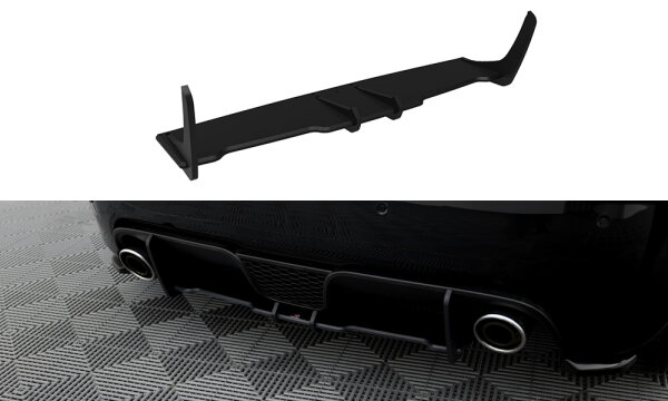Maxton Design Street Pro Rear bumper - Abarth 500 MK1