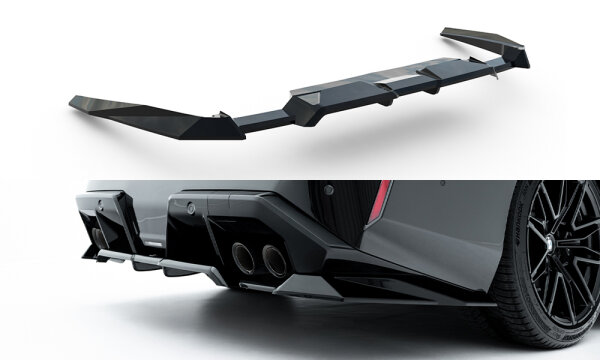 Maxton Design Heckansatz Diffusor DTM Look - BMW M5 Limousine/ Touring G90
