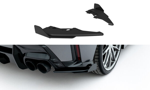Maxton Design Street Pro Rear extension Flaps Diffusor V.2 + Flaps - BMW 1 M-Package F70