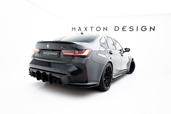 Maxton Design Street Pro Rear extension Flaps Diffusor V.3 - BMW M3 Limousine/ Touring G80/ G81
