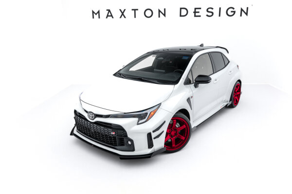 Maxton Design Street Pro Frontansatz + Flaps - Toyota GR Corolla MK12