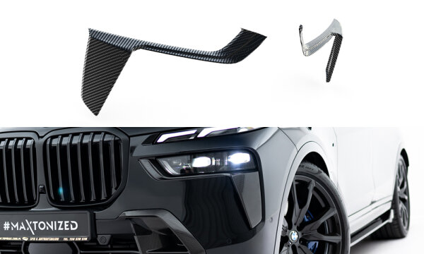 Maxton Design Prepreg Carbon Frontschürze Lufteinlass - BMW X7 M-Paket G07 Facelift