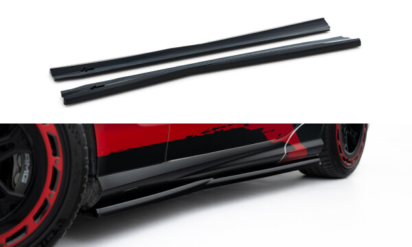 Maxton Design Seitenschweller Ansatz - Mercedes SL 63 AMG R231