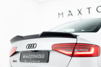 Maxton Design Heckspoiler Aufsatz Abrisskante - Audi S4...