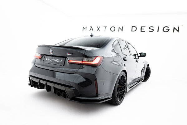Maxton Design Heckansatz Flaps Diffusor V.3 - BMW M3 Limousine/ Touring G80/ G81