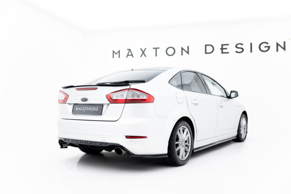 Maxton Design Heckansatz Flaps Diffusor - Ford Mondeo ST-Line Limousine MK4 Facelift