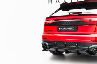 Maxton Design Rear extension Diffusor DTM Look - Audi RSQ8 MK1 Facelift