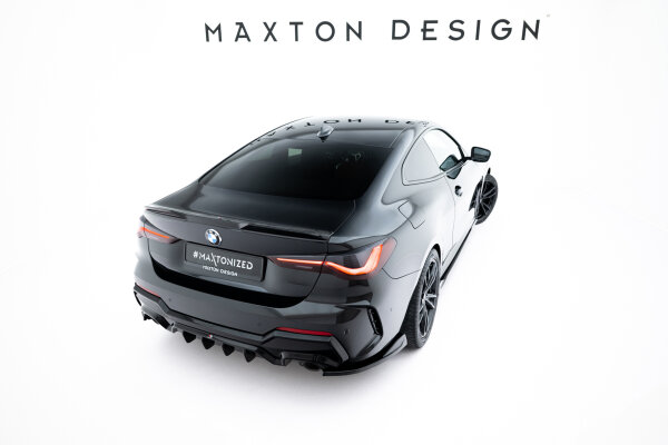 Maxton Design Rear extension Diffusor - BMW 4 M-Package G22/ G23/ G22 Facelift/ G23 Facelift