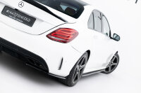 Maxton Design Rear extension Flaps Diffusor - Mercedes C AMG-Line/ C43 AMG Limousine W205