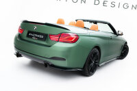 Maxton Design Heckansatz Flaps Diffusor - BMW 4er Cabrio/ Coupe F33/ F32