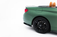 Maxton Design Rear extension Flaps Diffusor - BMW 4 Cabrio/ Coupe F33/ F32